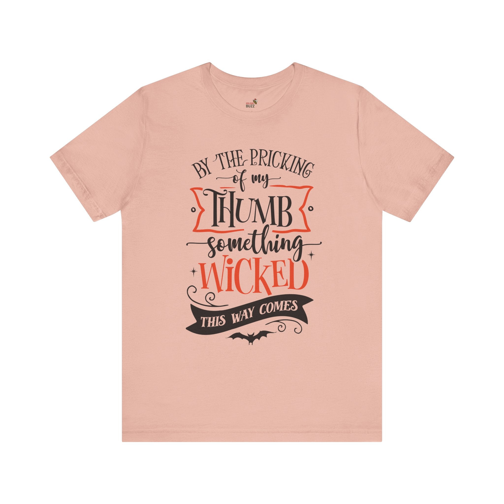 Something Wicked This Way Comes T-Shirt – Witchy Halloween Quote Tee | Classic Spooky Season Shirt | Literary Fall Aesthetic Top