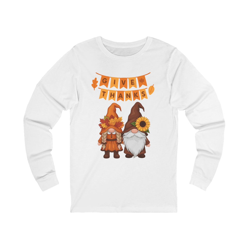 Thankful Gnome Long Sleeve Tee