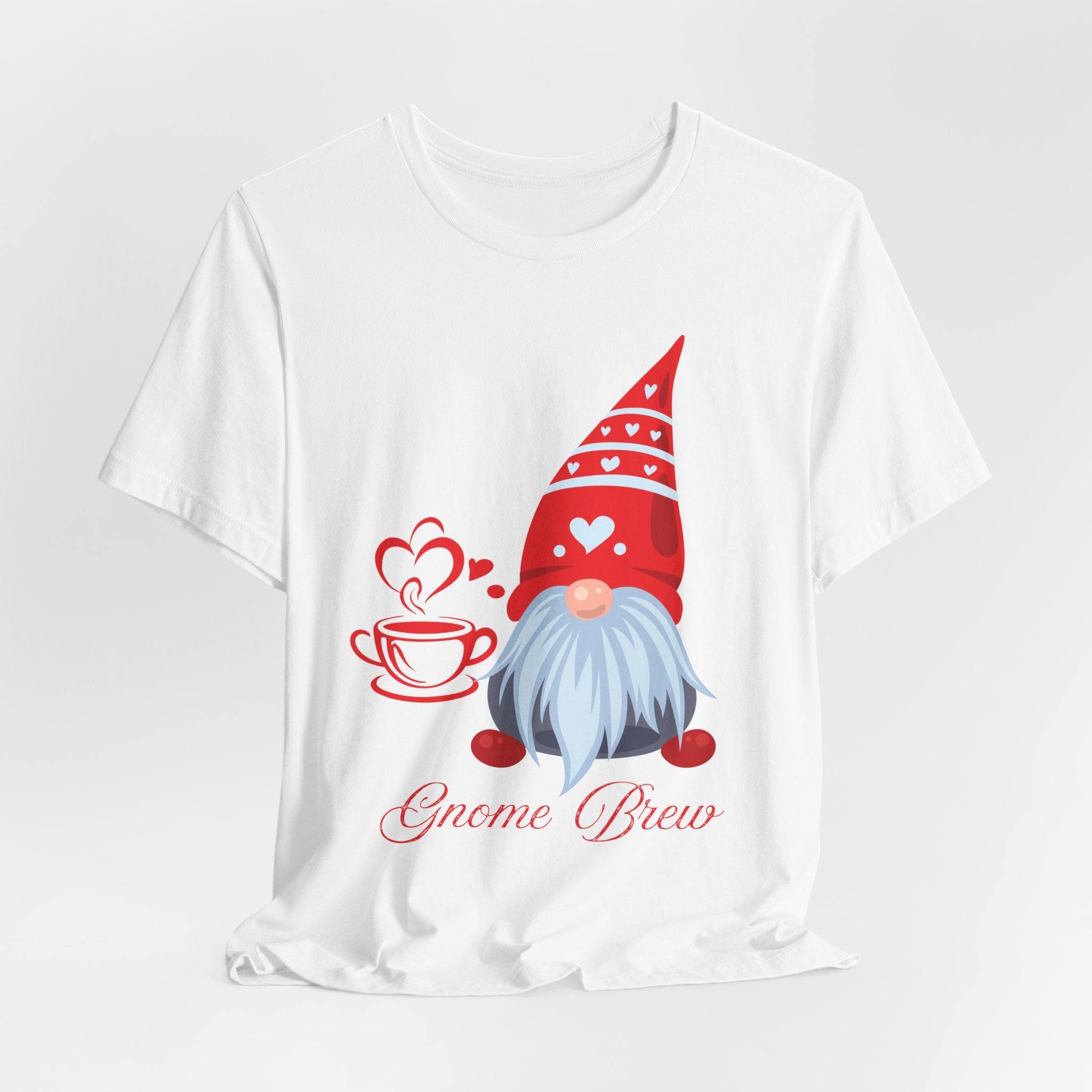 Gnome Brew Christmas Coffee Shirt – Cute Holiday Gnome Tee | Festive Hot Cocoa Lover T-Shirt