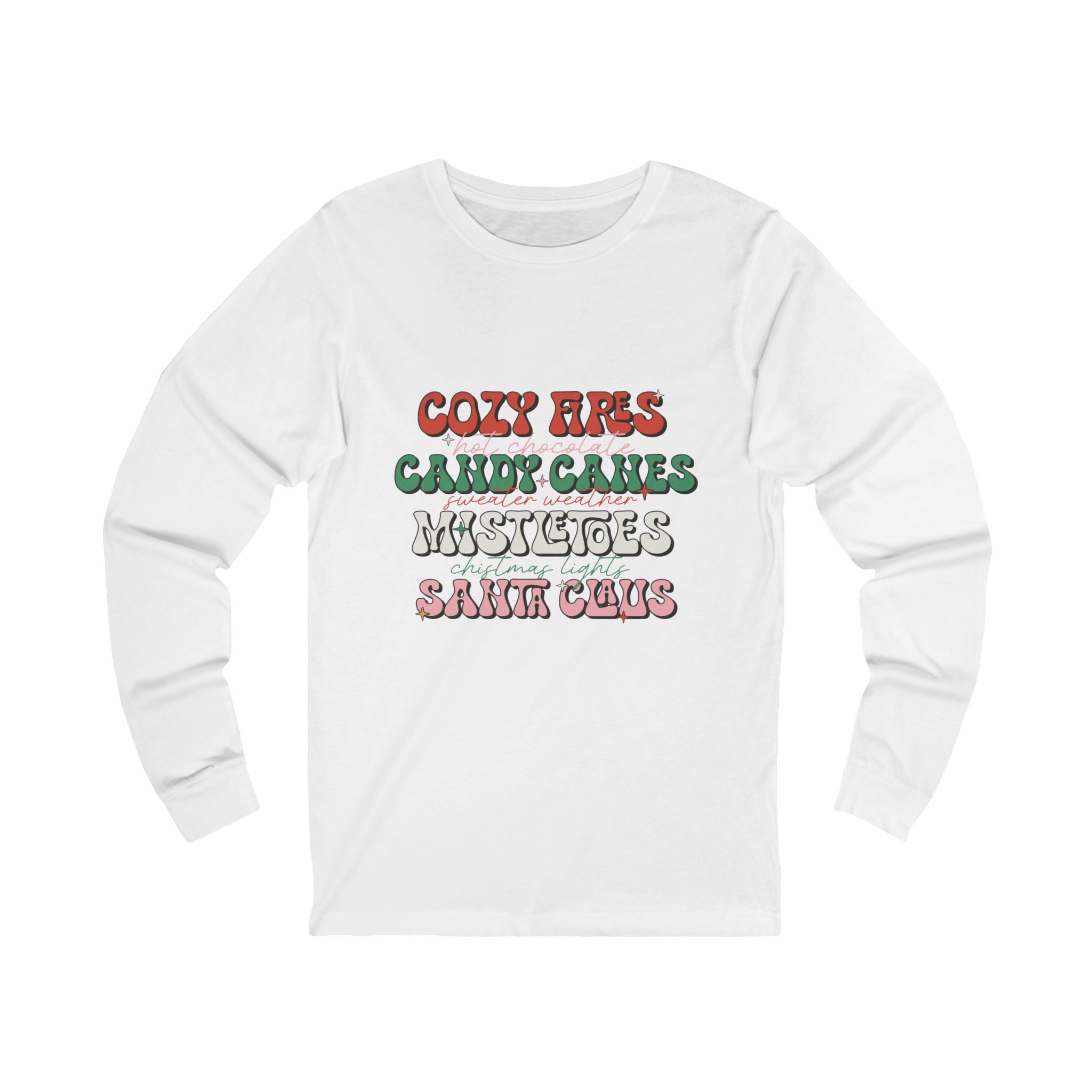 Cozy Vibes Long Sleeve Tee - Holiday Edition