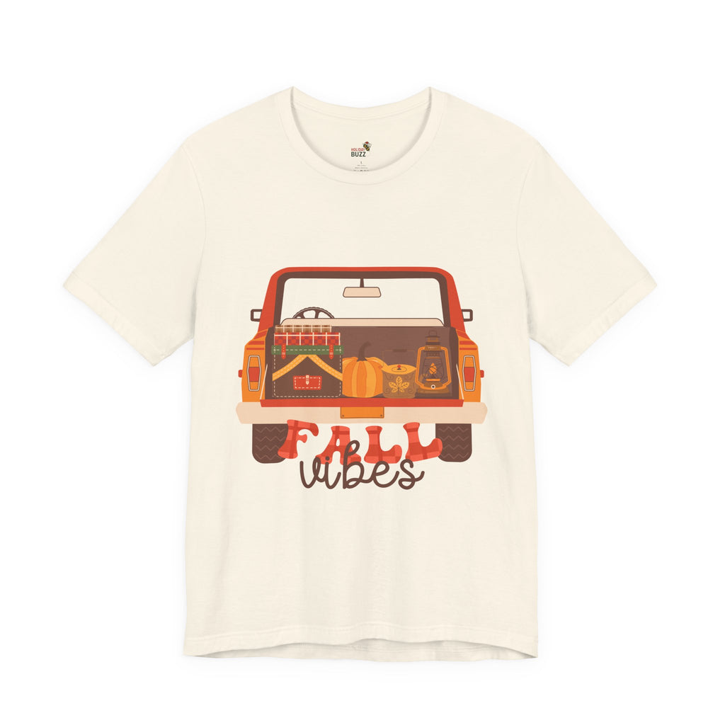Fall Vibes Truck Shirt – Cozy Autumn Pickup Tee | Pumpkin Patch & Fall Outfit T-Shirt for Women