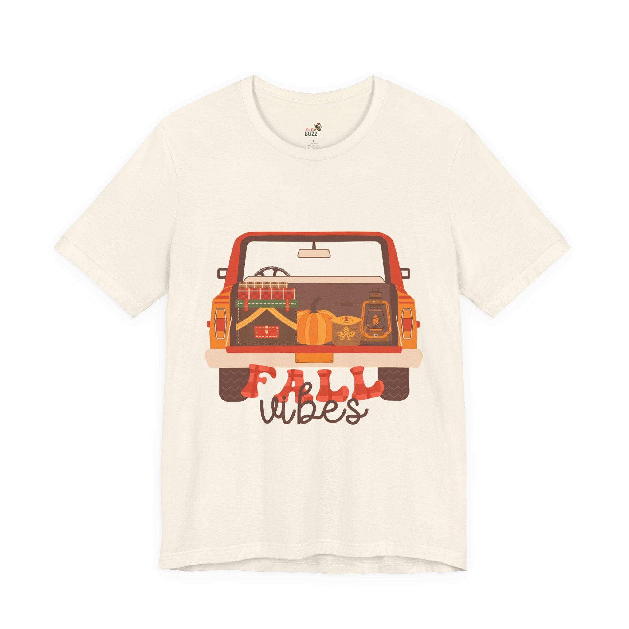 Fall Vibes Truck Shirt – Cozy Autumn Pickup Tee | Pumpkin Patch & Fall Outfit T-Shirt for Women