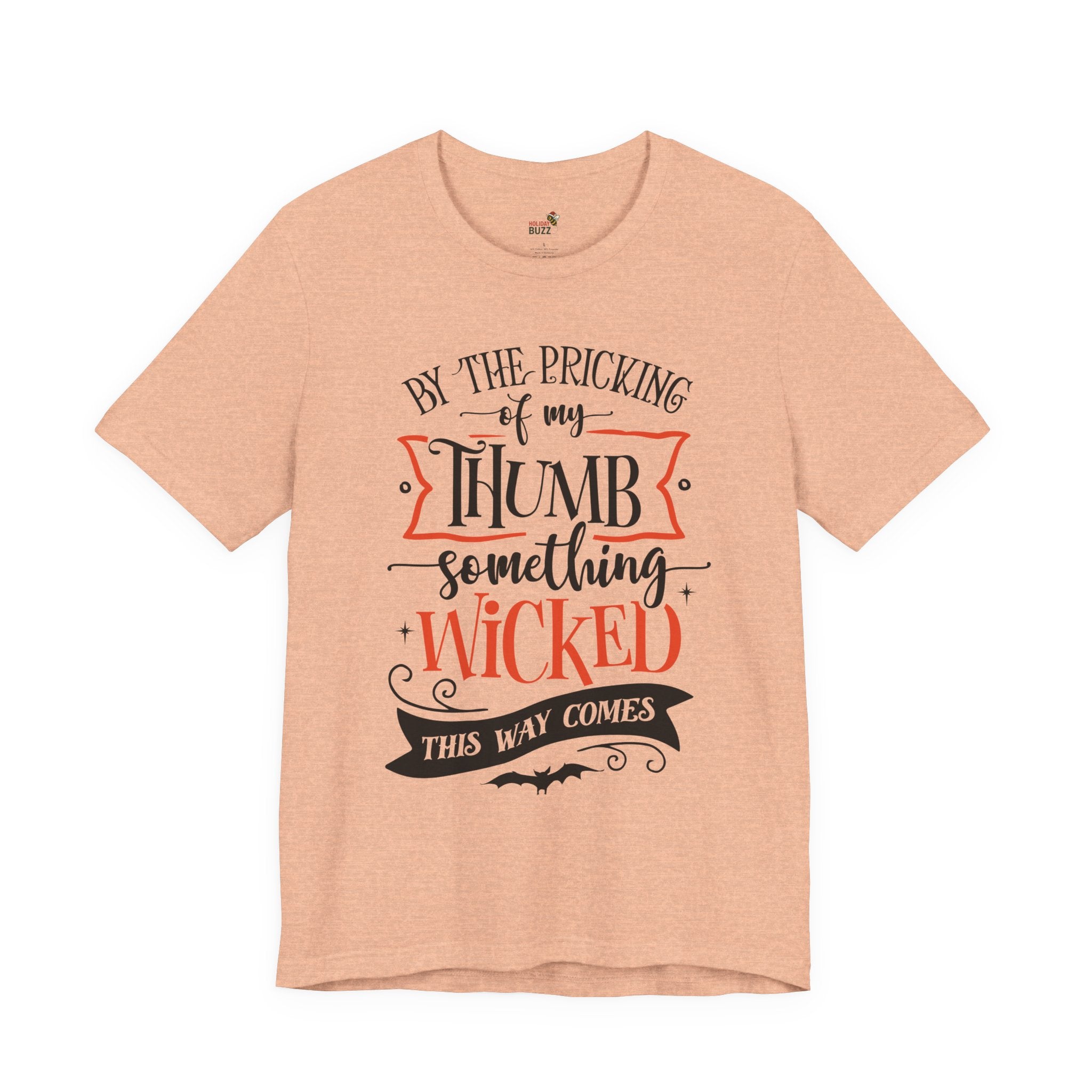 Something Wicked This Way Comes T-Shirt – Witchy Halloween Quote Tee | Classic Spooky Season Shirt | Literary Fall Aesthetic Top