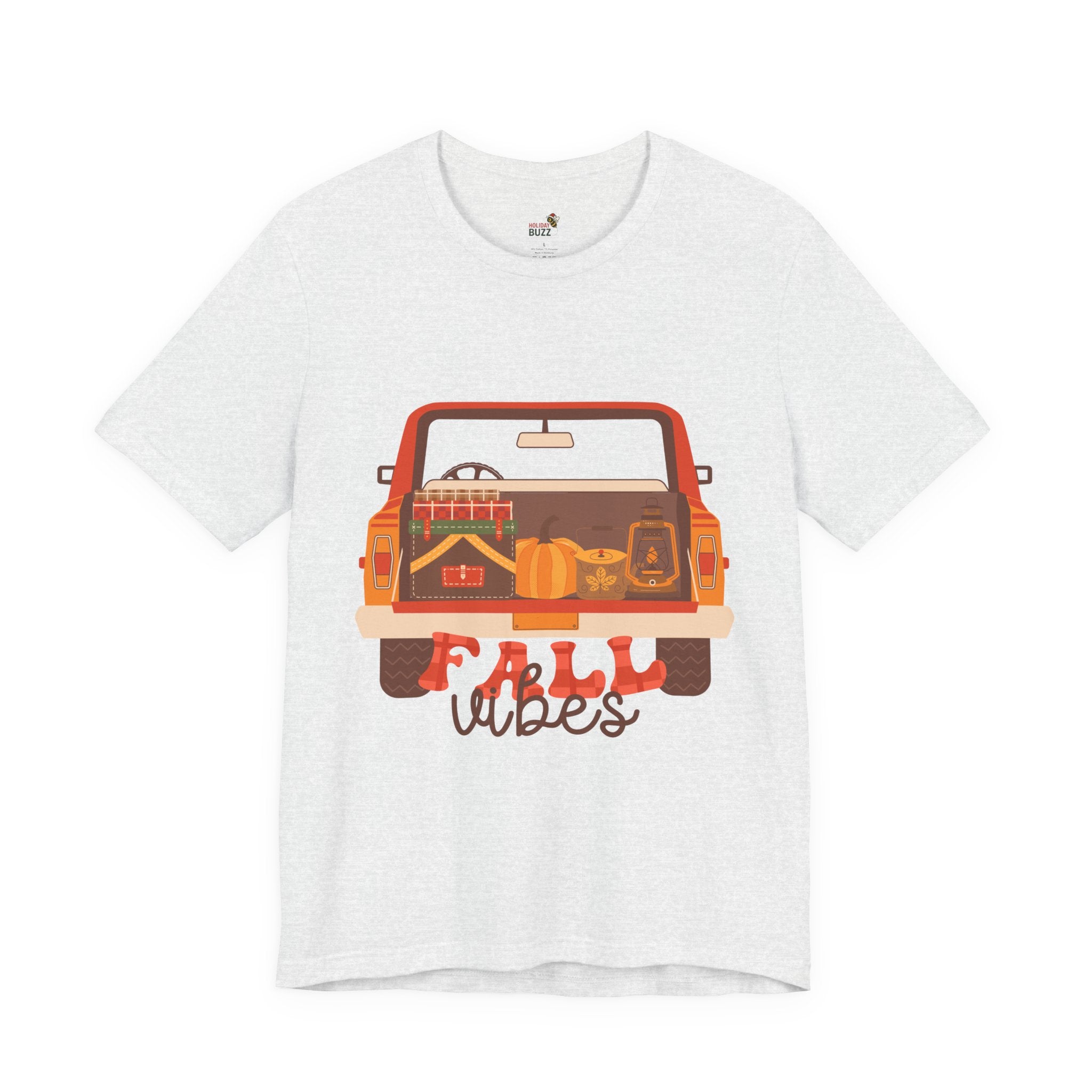 Fall Vibes Truck Shirt – Cozy Autumn Pickup Tee | Pumpkin Patch & Fall Outfit T-Shirt for Women