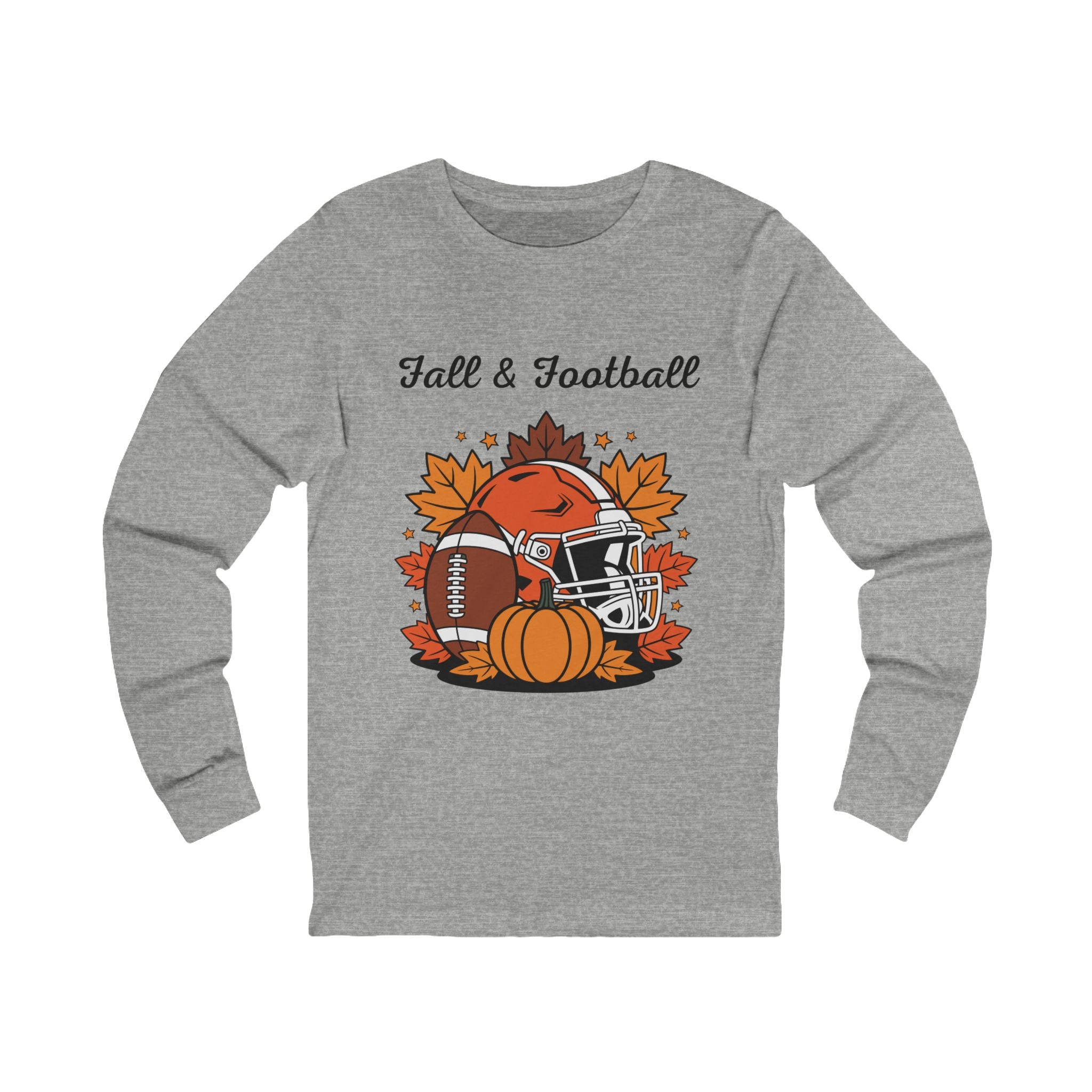 Fall & Football Long Sleeve Tee