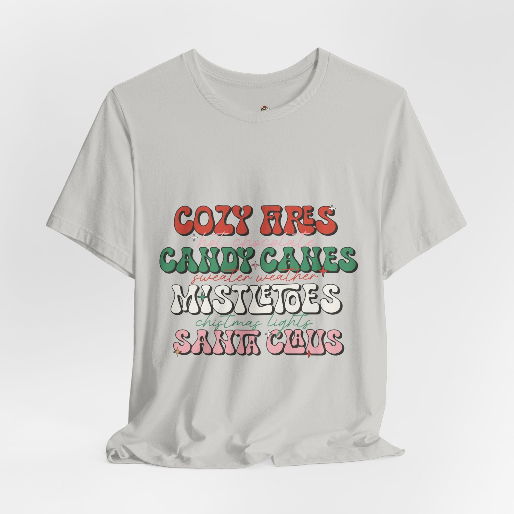 Cozy Fires & Candy Canes Christmas Shirt, Long Sleeve & Hoodie