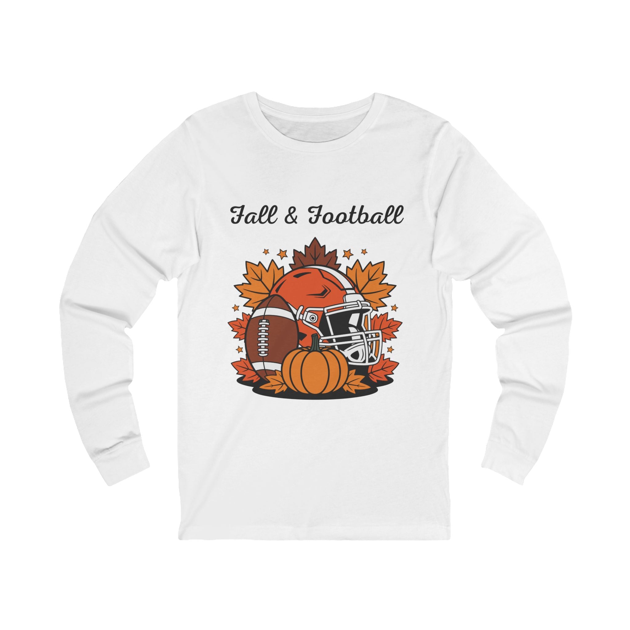 Fall & Football Long Sleeve Tee