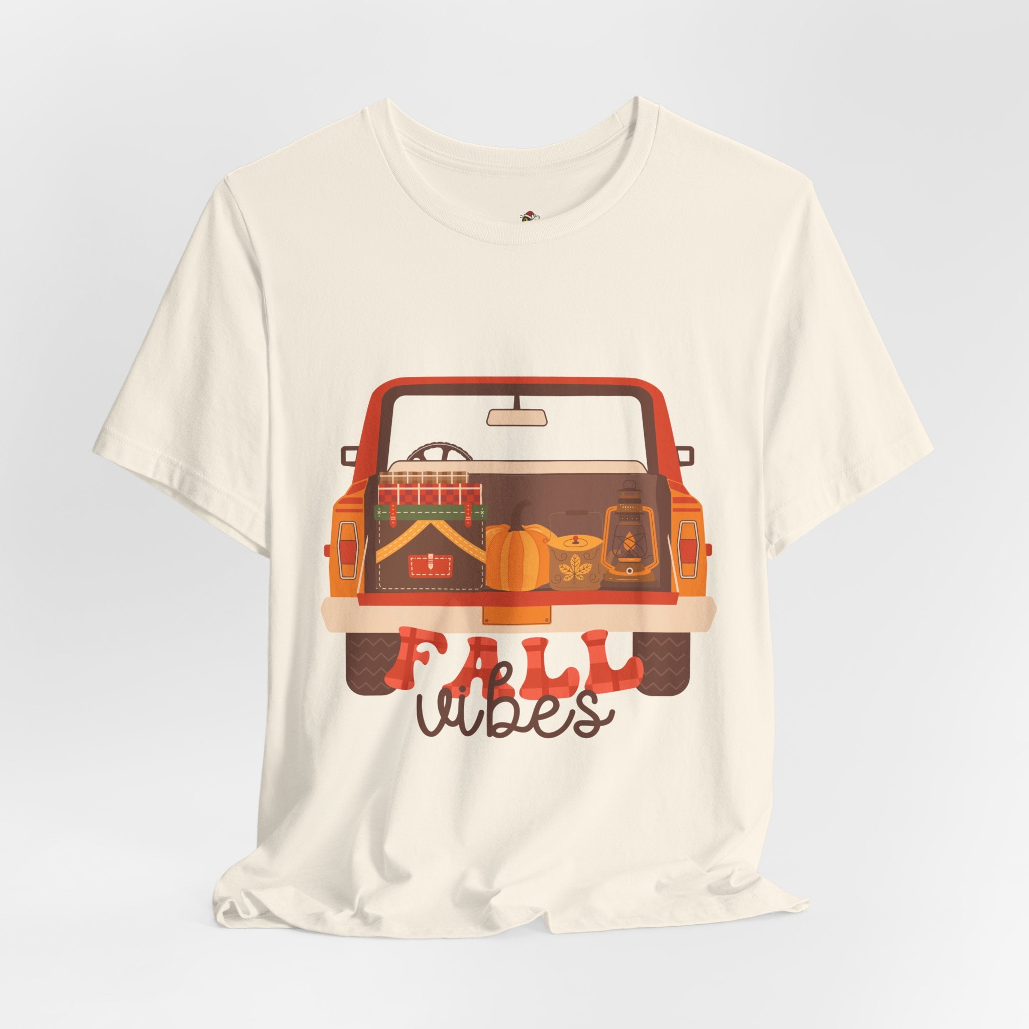 Fall Vibes Truck Shirt – Cozy Autumn Pickup Tee | Pumpkin Patch & Fall Outfit T-Shirt for Women