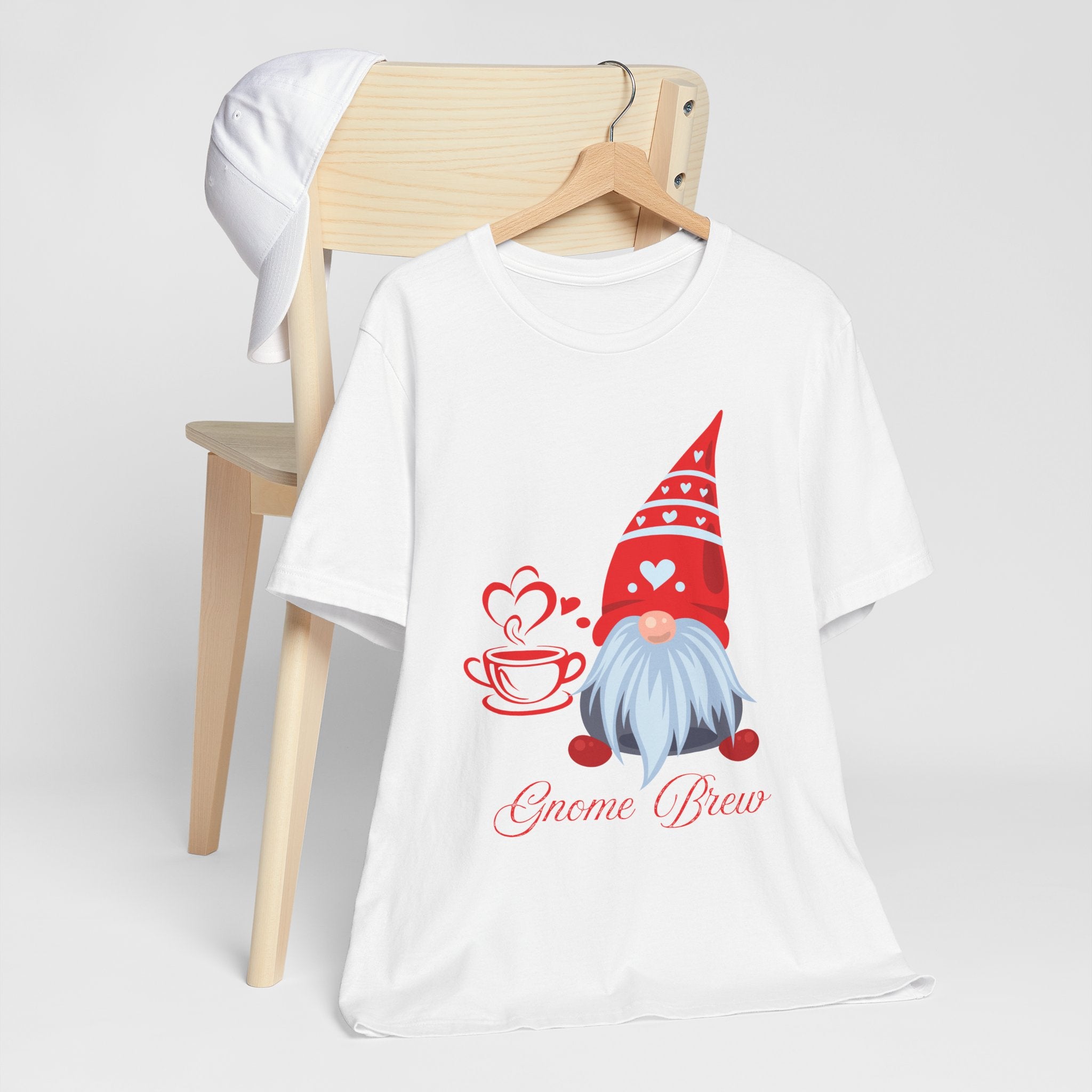 Gnome Brew Christmas Coffee Shirt – Cute Holiday Gnome Tee | Festive Hot Cocoa Lover T-Shirt