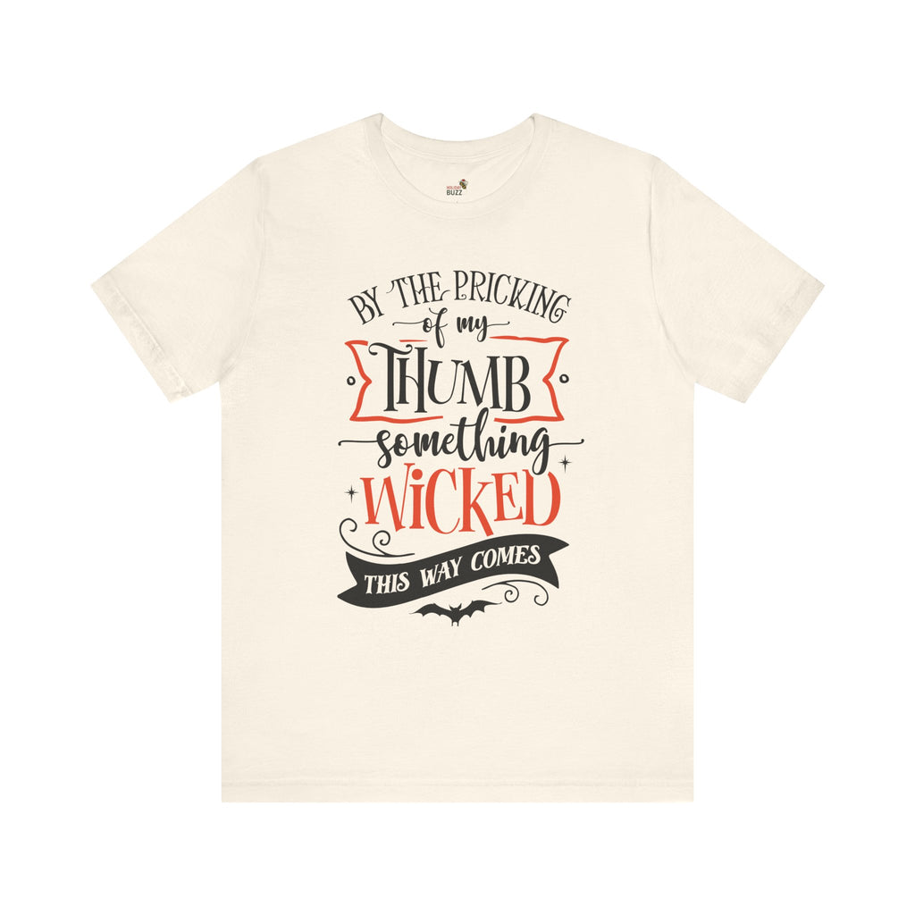 Something Wicked This Way Comes T-Shirt – Witchy Halloween Quote Tee | Classic Spooky Season Shirt | Literary Fall Aesthetic Top