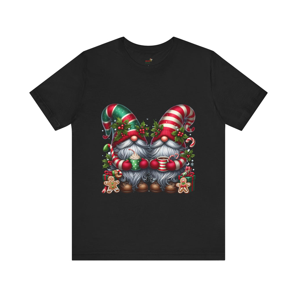 Cute Gnome Christmas Tee - Perfect For: Holiday Outfits, Festive Apparel, Christmas Gift Idea, & Cozy Winter Wear