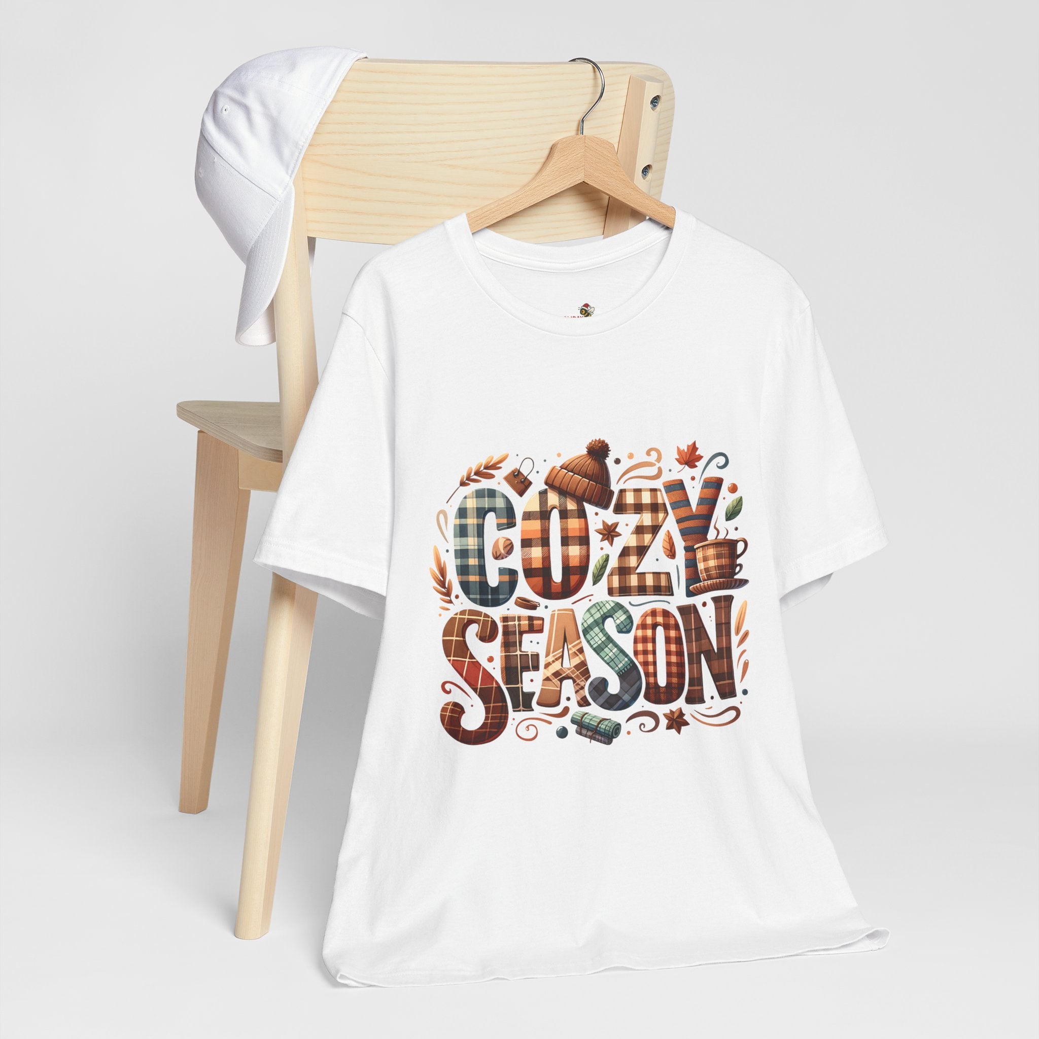 Cozy Season – Plaid Fall T-Shirt & Long Sleeve