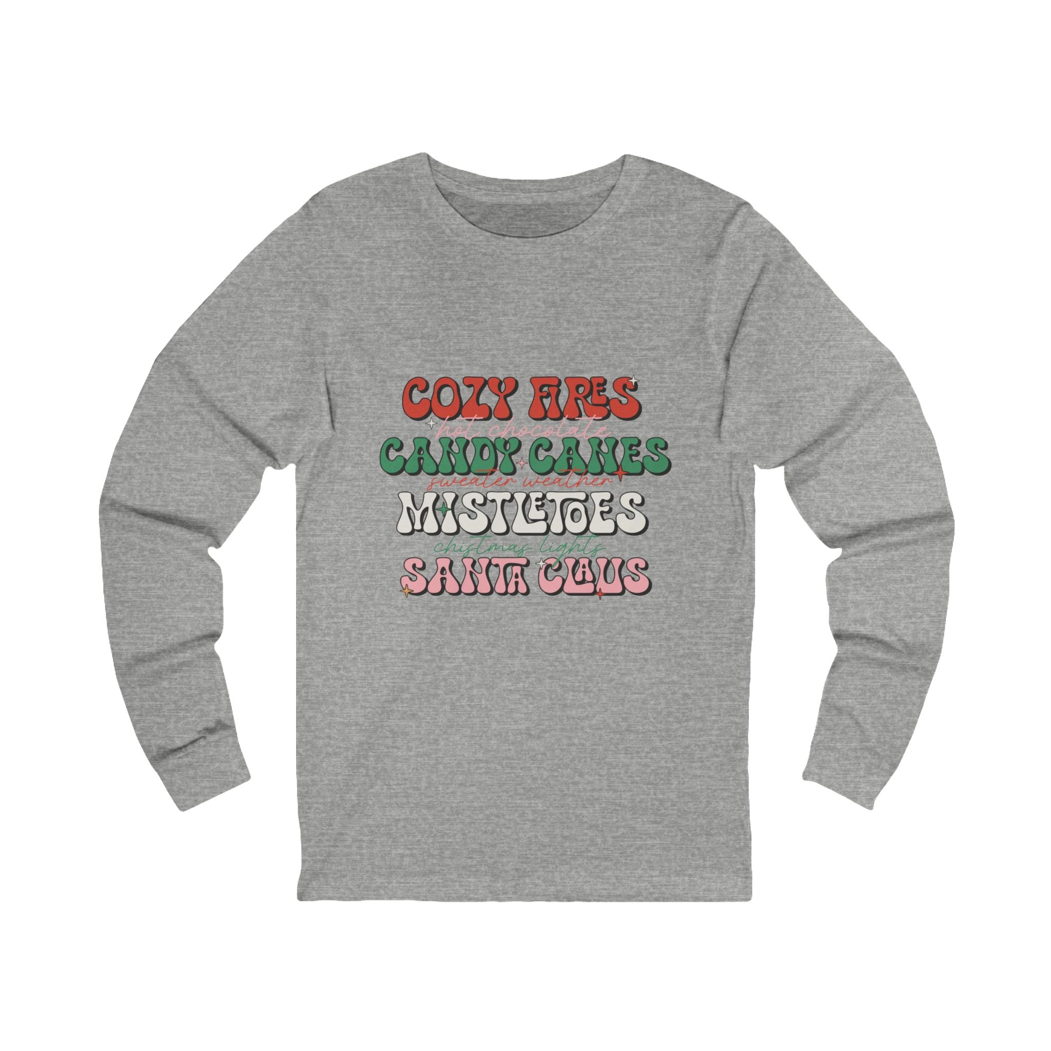 Cozy Vibes Long Sleeve Tee - Holiday Edition