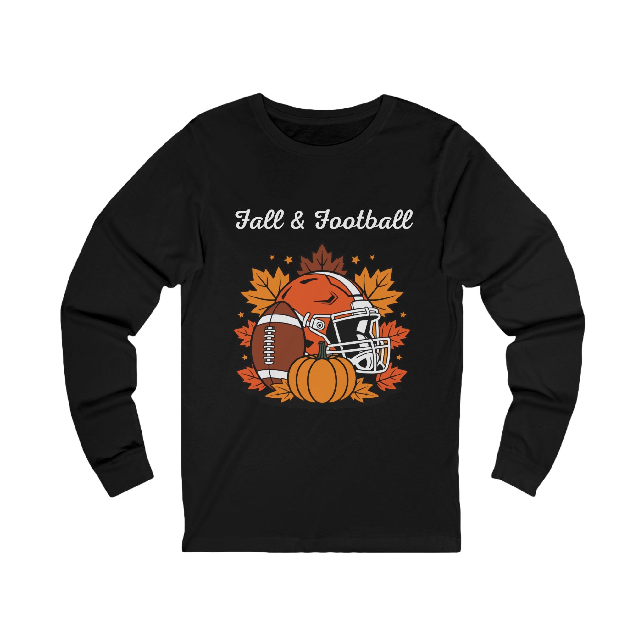 Fall & Football Long Sleeve Tee