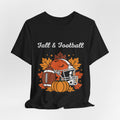 Fall & Football Tee – Autumn Game Day Shirt | Pumpkin Season Sports Graphic Tee