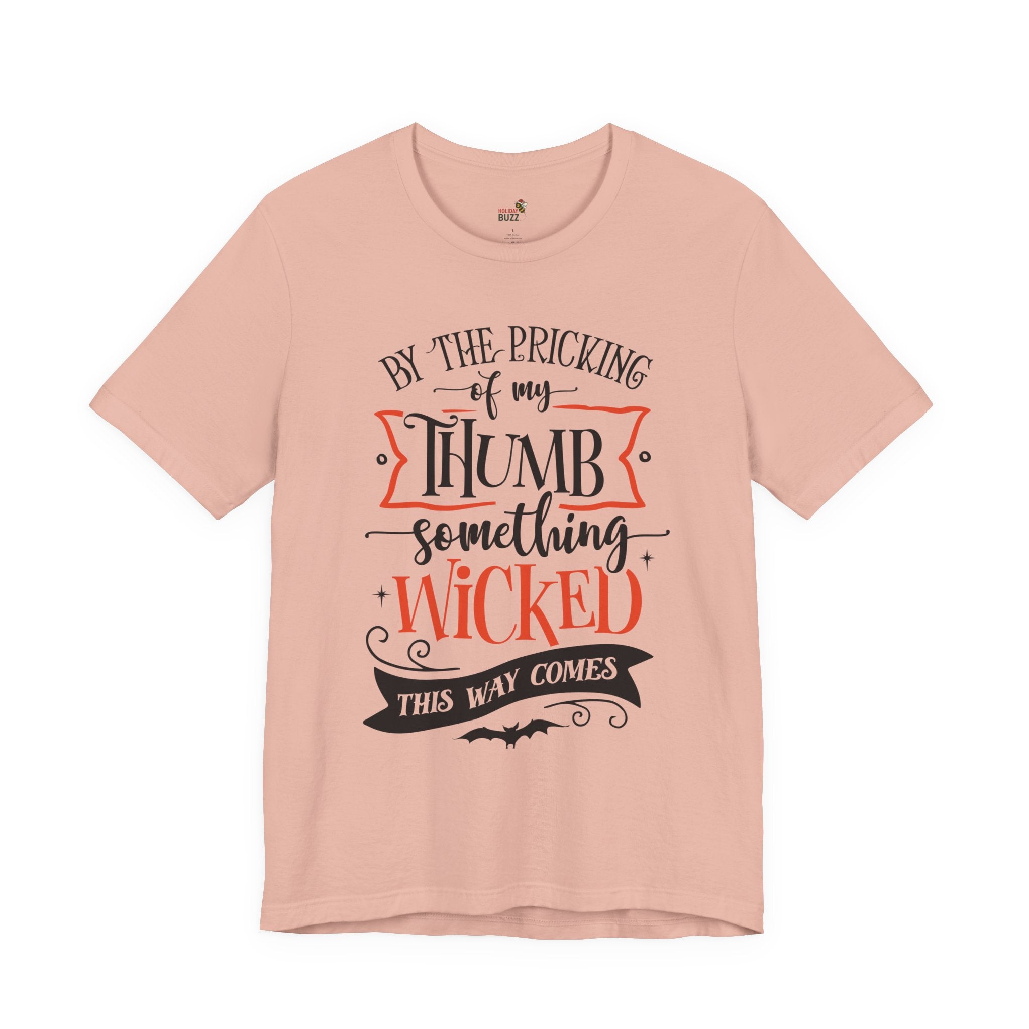 Something Wicked This Way Comes T-Shirt – Witchy Halloween Quote Tee | Classic Spooky Season Shirt | Literary Fall Aesthetic Top
