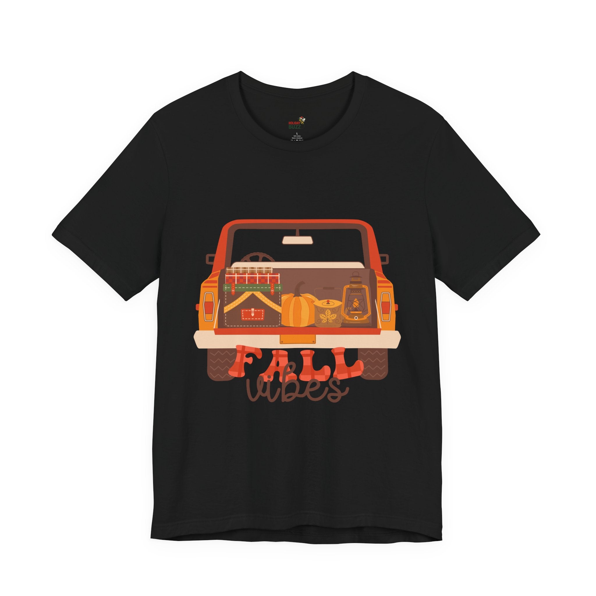 Fall Vibes Truck Shirt – Cozy Autumn Pickup Tee | Pumpkin Patch & Fall Outfit T-Shirt for Women