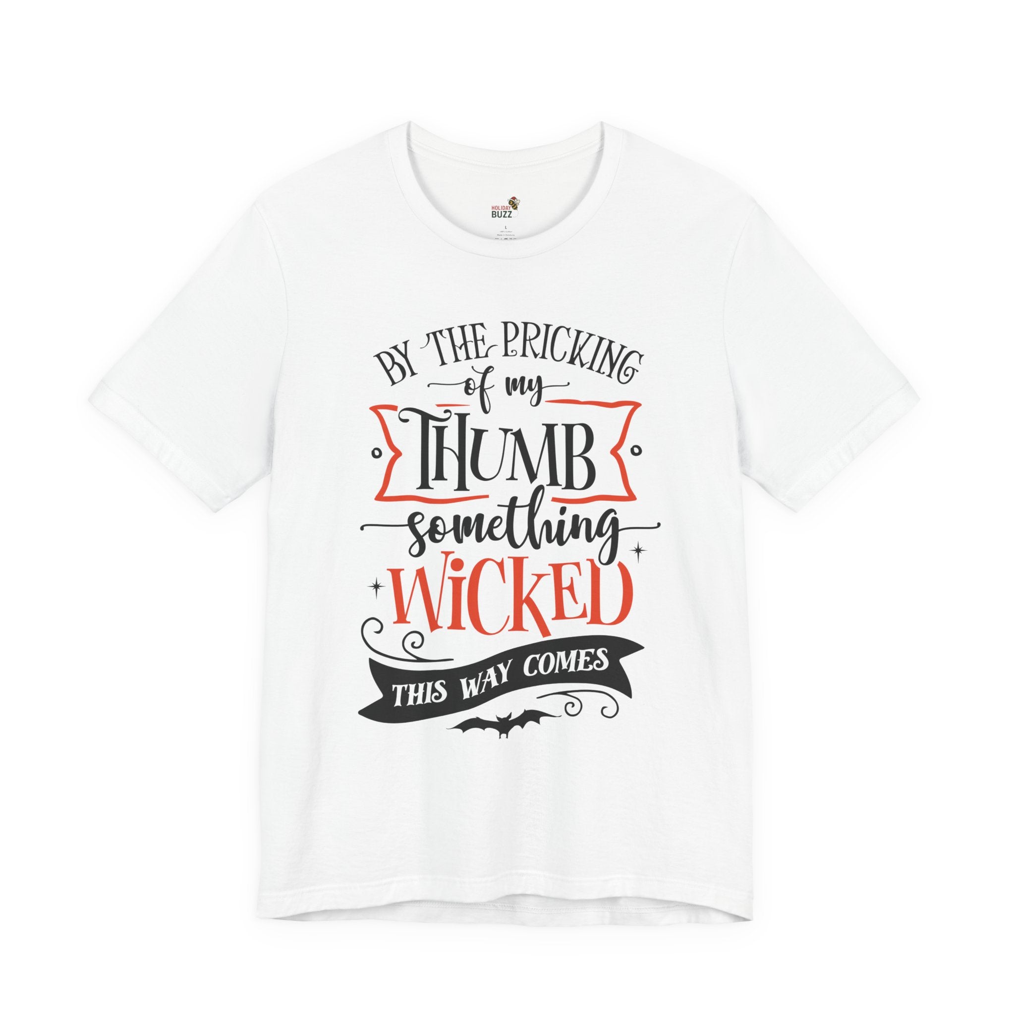 Something Wicked This Way Comes T-Shirt – Witchy Halloween Quote Tee | Classic Spooky Season Shirt | Literary Fall Aesthetic Top