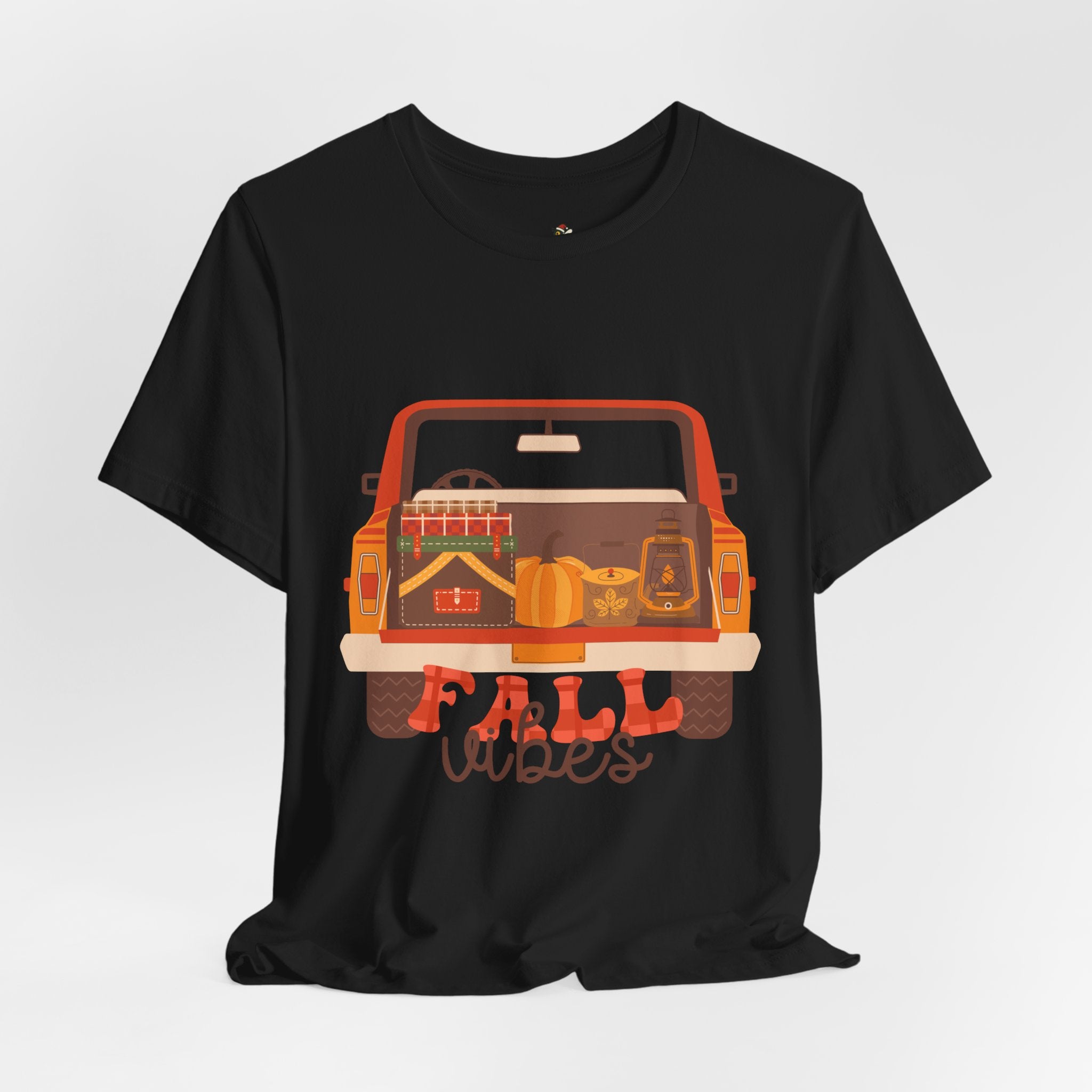 Fall Vibes Truck Shirt – Cozy Autumn Pickup Tee | Pumpkin Patch & Fall Outfit T-Shirt for Women