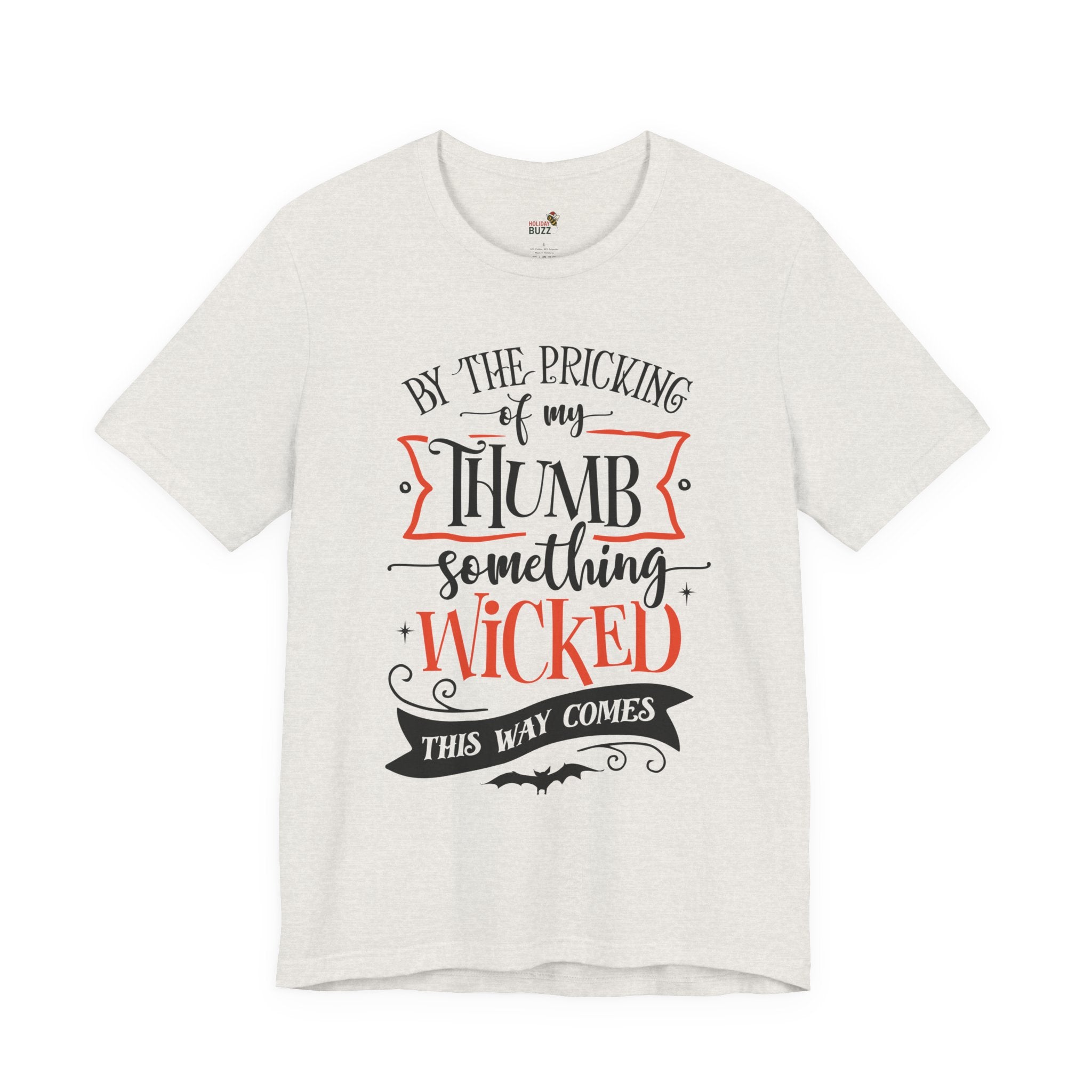 Something Wicked This Way Comes T-Shirt – Witchy Halloween Quote Tee | Classic Spooky Season Shirt | Literary Fall Aesthetic Top