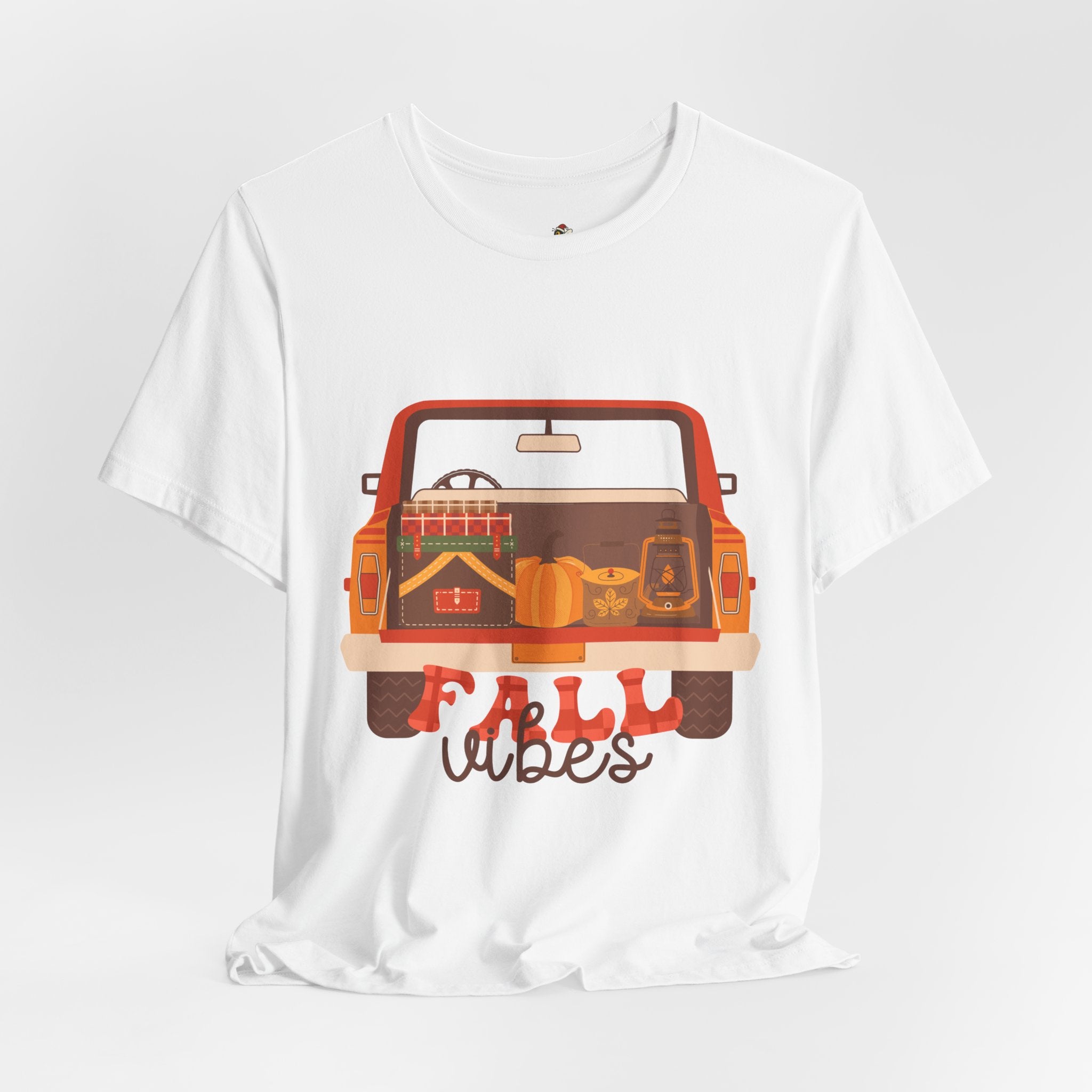 Fall Vibes Truck Shirt – Cozy Autumn Pickup Tee | Pumpkin Patch & Fall Outfit T-Shirt for Women