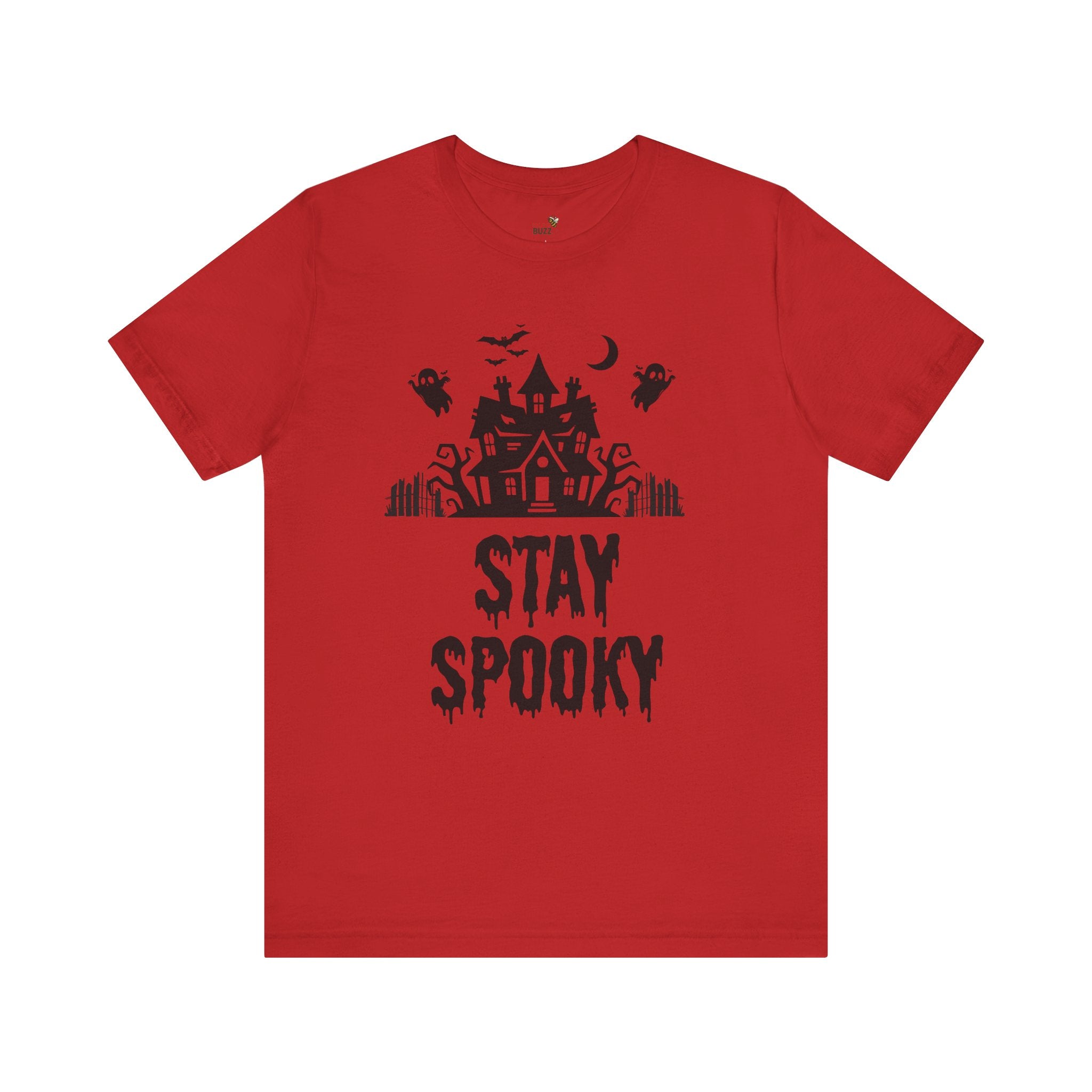 Stay Spooky Halloween T-Shirt – Haunted House Graphic Tee | Classic Halloween Shirt | Spooky Season Outfit