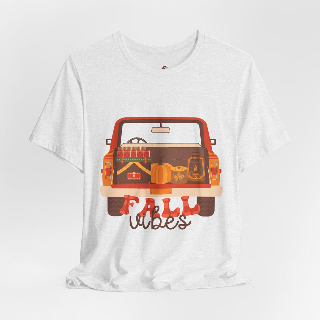 Fall Vibes Truck Shirt – Cozy Autumn Pickup Tee | Pumpkin Patch & Fall Outfit T-Shirt for Women