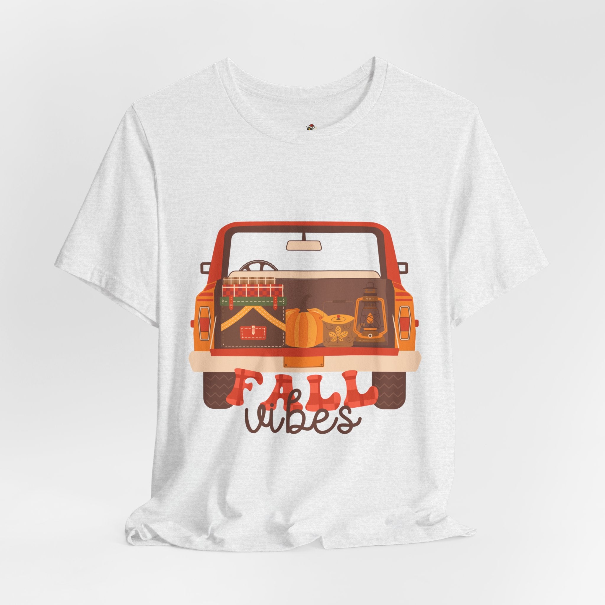 Fall Vibes Truck Shirt – Cozy Autumn Pickup Tee | Pumpkin Patch & Fall Outfit T-Shirt for Women