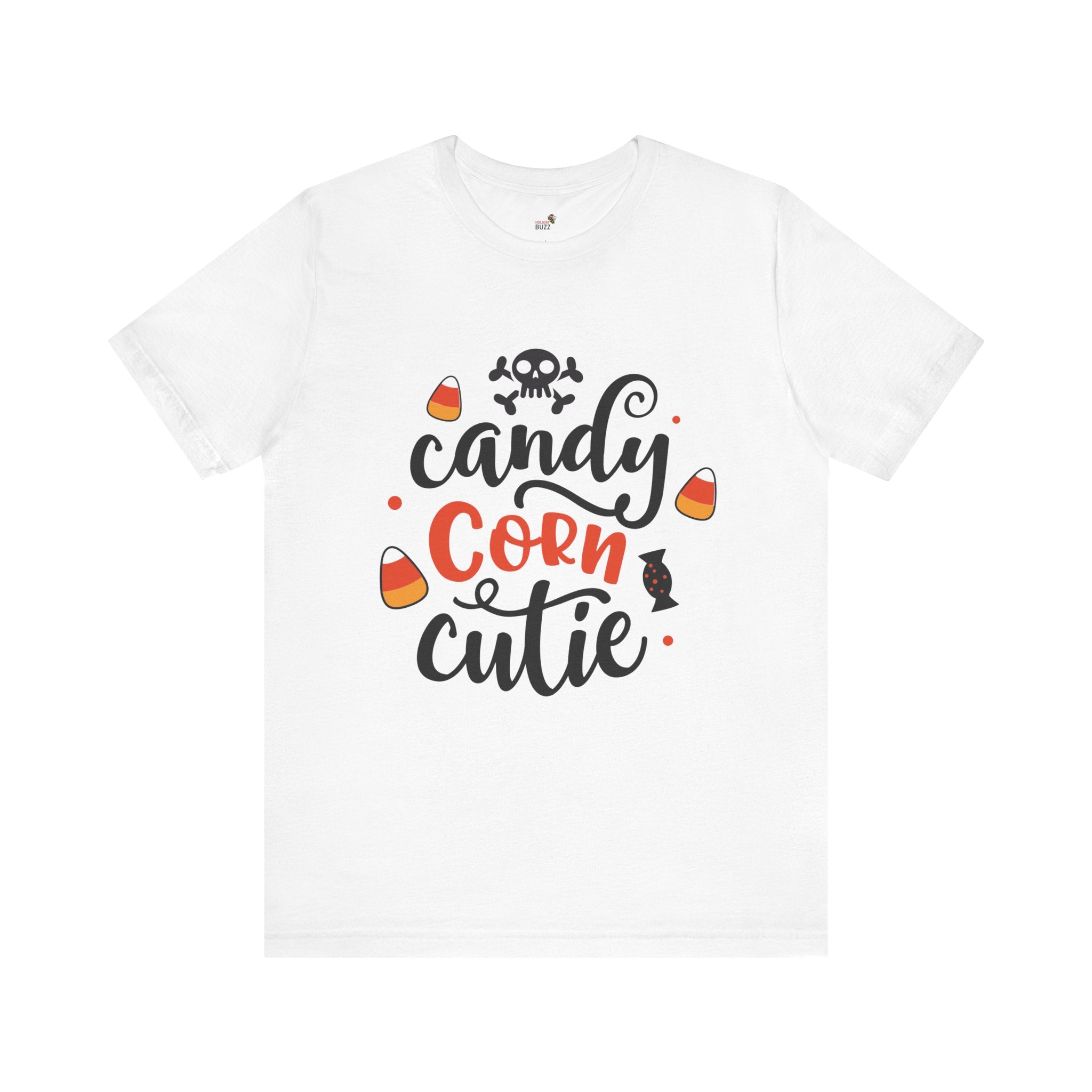Candy Corn Cutie Halloween T-Shirt – Cute Fall Graphic Tee | Sweet & Spooky Halloween Shirt | Family Halloween Outfit