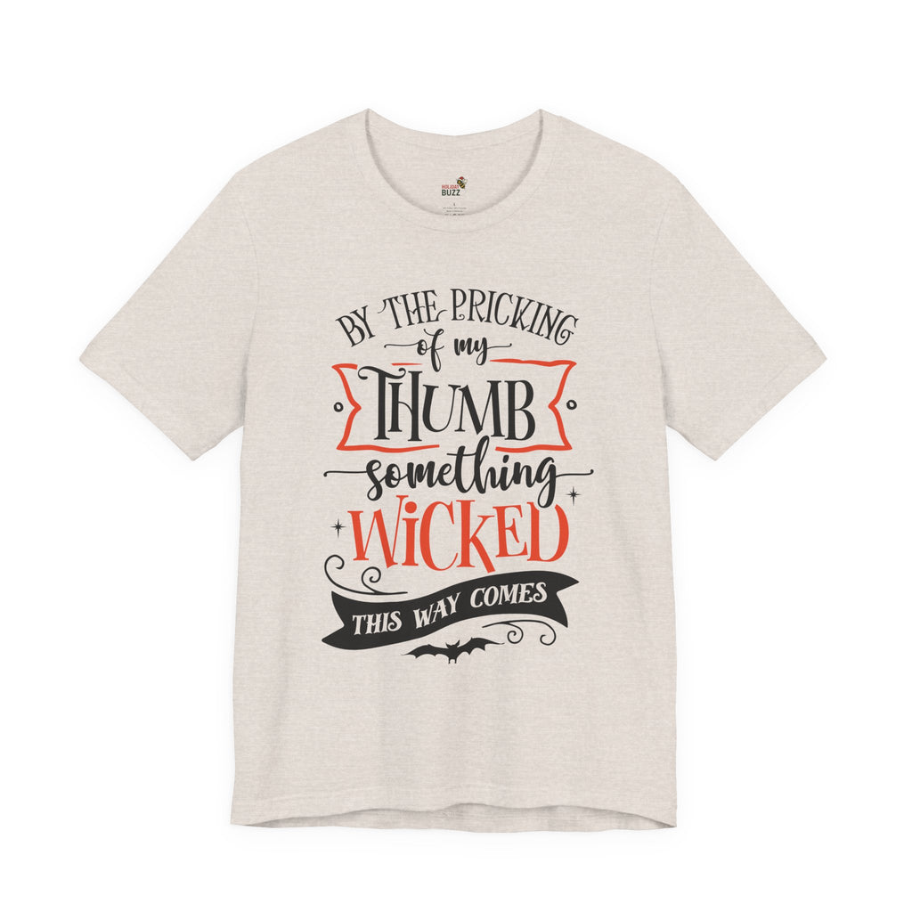 Something Wicked This Way Comes T-Shirt – Witchy Halloween Quote Tee | Classic Spooky Season Shirt | Literary Fall Aesthetic Top