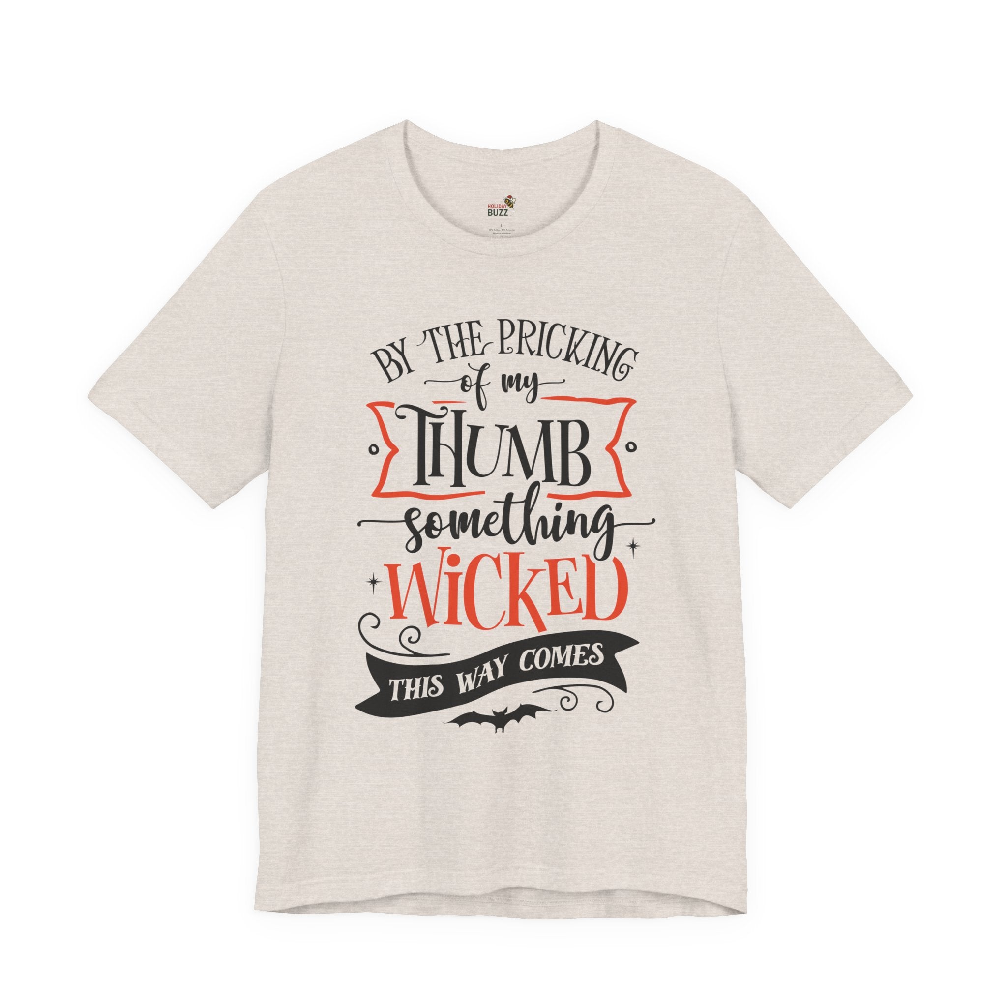 Something Wicked This Way Comes T-Shirt – Witchy Halloween Quote Tee | Classic Spooky Season Shirt | Literary Fall Aesthetic Top