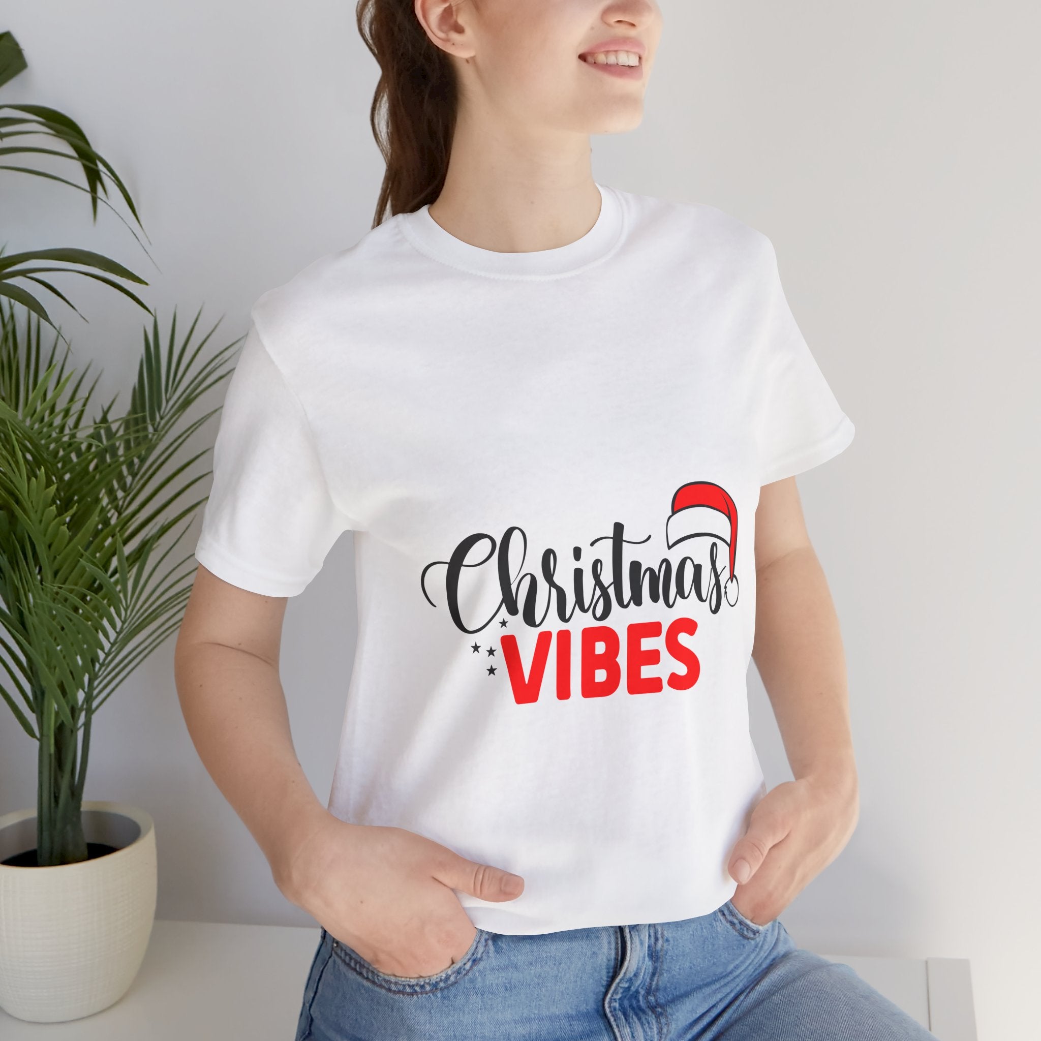Christmas Vibes Unisex Jersey T-Shirt
