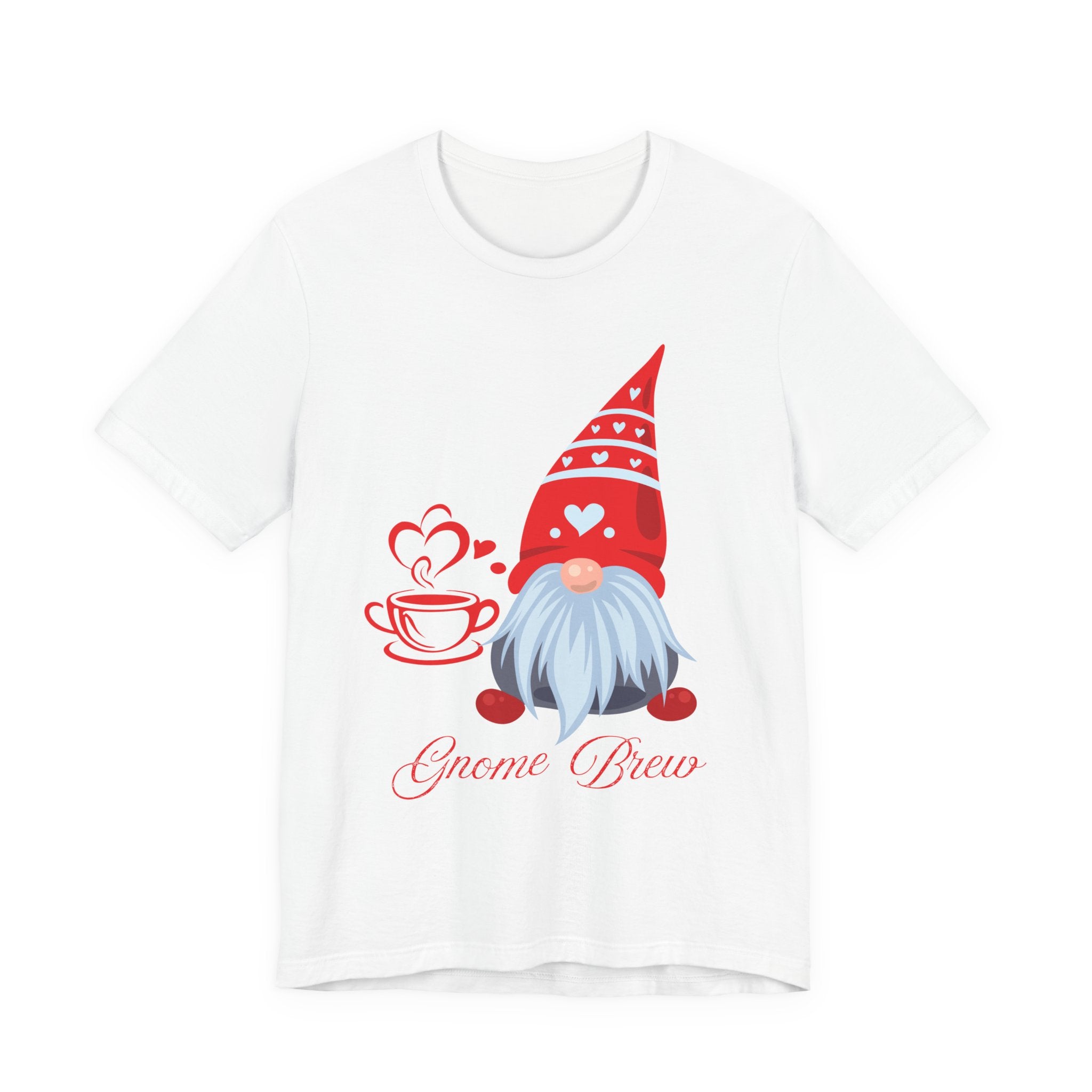 Gnome Brew Christmas Coffee Shirt – Cute Holiday Gnome Tee | Festive Hot Cocoa Lover T-Shirt