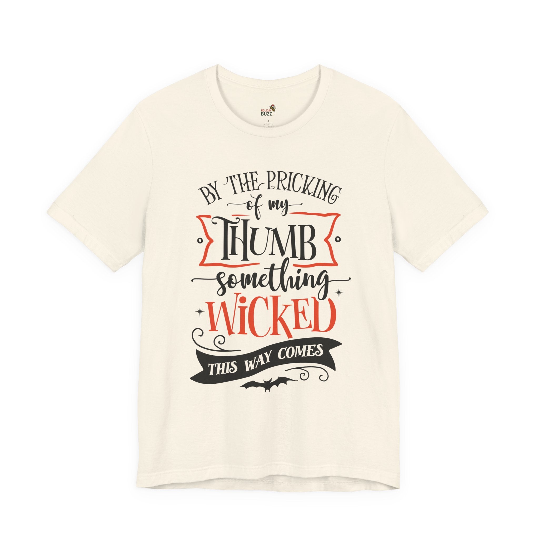 Something Wicked This Way Comes T-Shirt – Witchy Halloween Quote Tee | Classic Spooky Season Shirt | Literary Fall Aesthetic Top