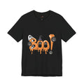 BOO! Dripping Halloween T-Shirt – Cute Spooky Graphic Tee for Fall, Ghost & Skull Aesthetic