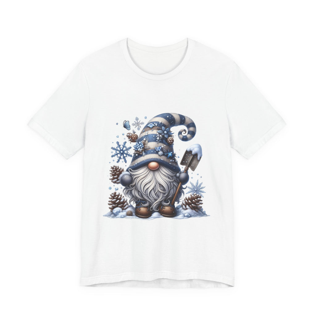 Winter Gnome Tee - Perfect For: Cozy Holiday T-Shirt, Christmas Casual Wear, Festive Graphic Tee