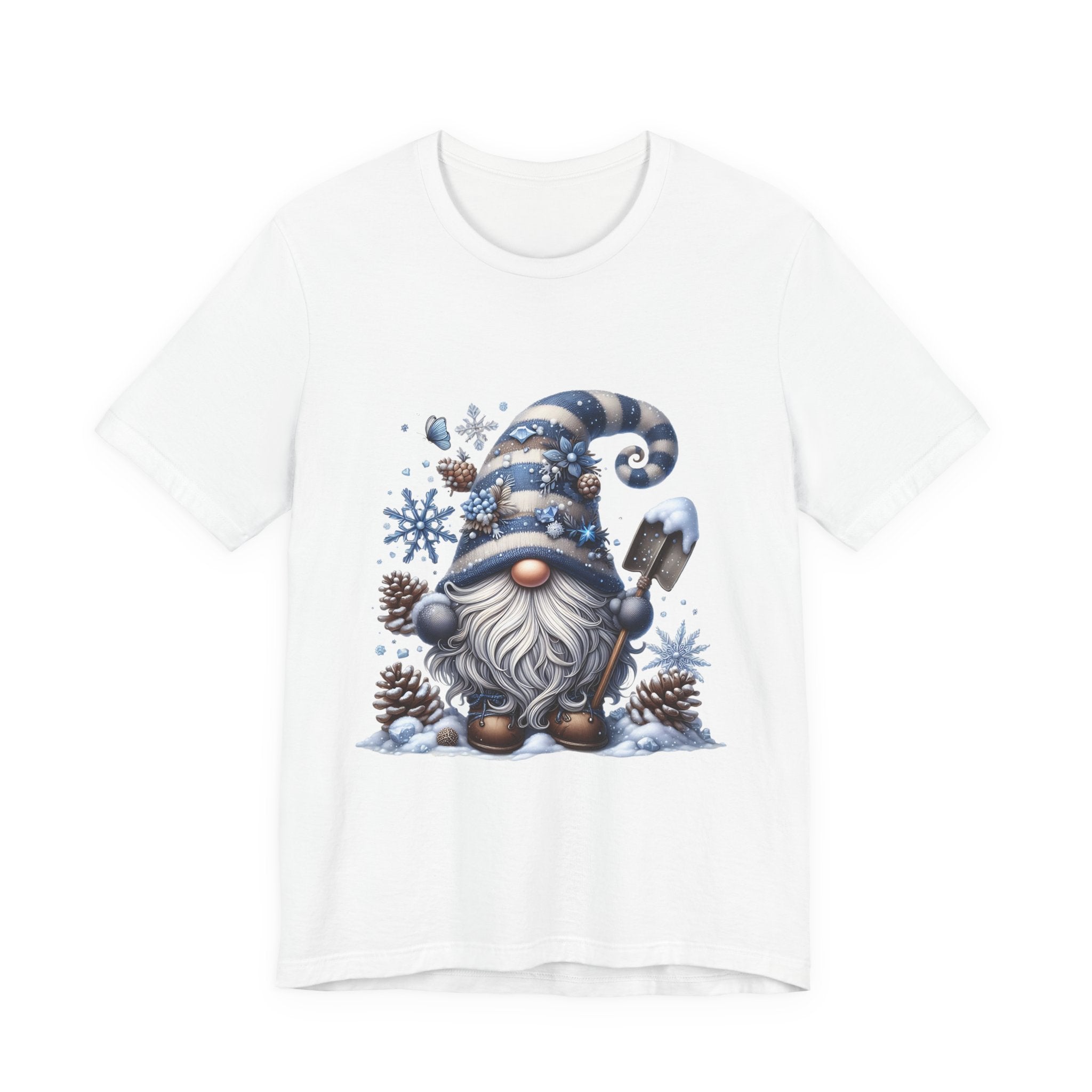Winter Gnome Tee - Perfect For: Cozy Holiday T-Shirt, Christmas Casual Wear, Festive Graphic Tee